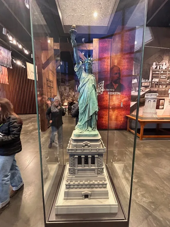Foto dentro del museo